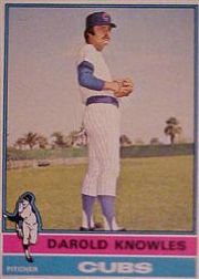 1976 Topps Baseball Cards      617     Darold Knowles